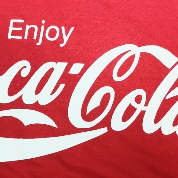 Shop TheStyleMinr Collection for 70s Vintage Classic "Coca-Cola" T-shirt top - Picture 3 of 3
